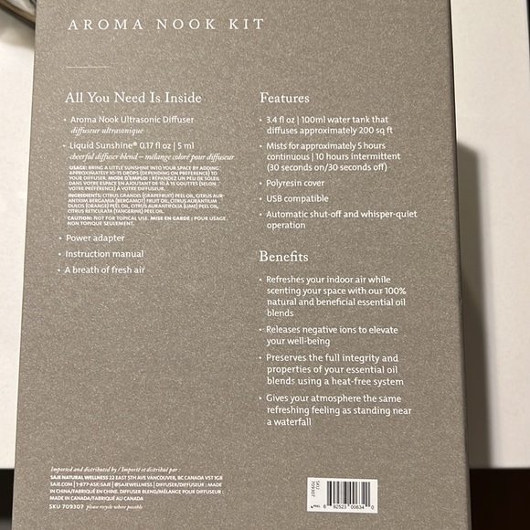 Saje Other Saje Aroma Nook Kit Daytime Limited Edition Poshmark